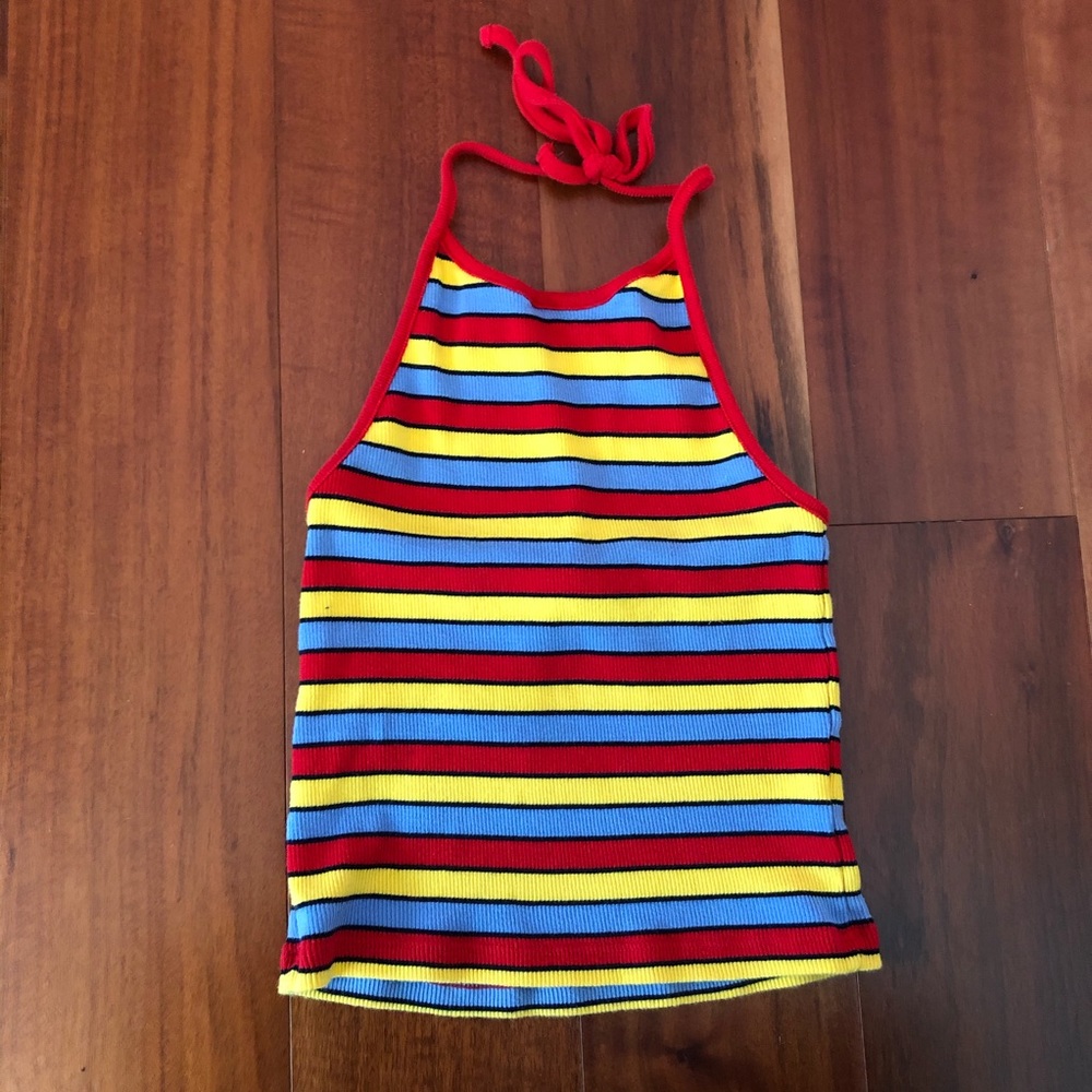Striped Laura Brandy Melville halter